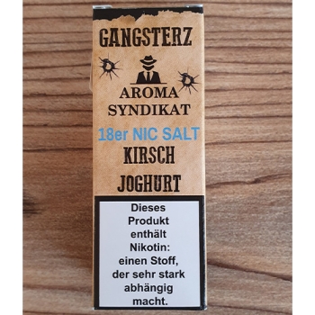 Gangsterz - Kirsch Joghurt - Nikotinsalz