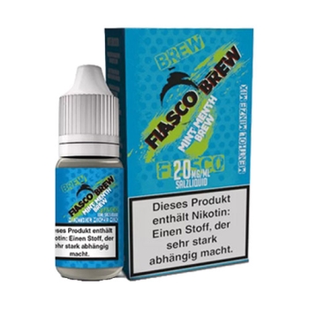 Fiasco Brew - Mint Brew Nic Salt