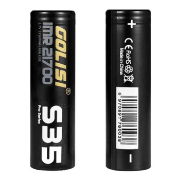 Golisi S35 - 21700 Battery incl. Transport Case