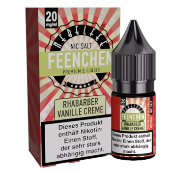 Nebelfee Nic Salt - Rhubarb Vanillacreme