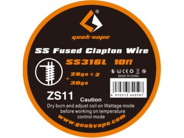 GeekVape - SS Fused Clapton Wire SS316