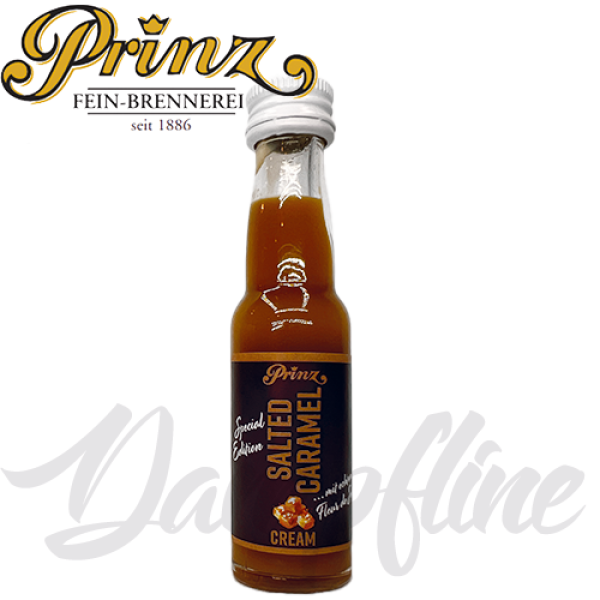Prinz - Salted Caramel Cream Likör Miniatur