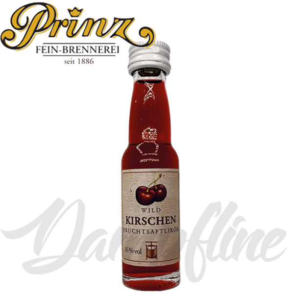 Prinz - Wild Kirsch Likör Miniatur