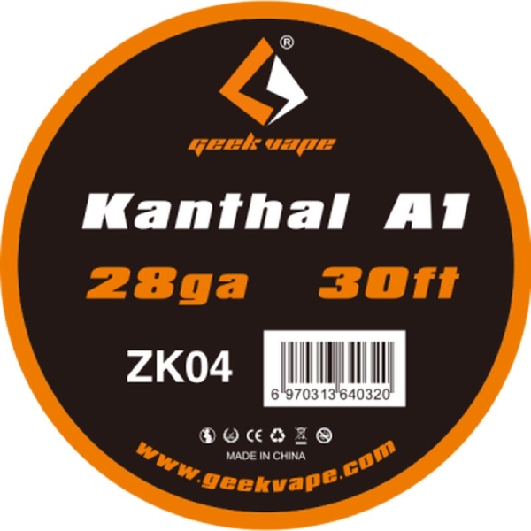 GeekVape - Kanthal A1 28ga 30ft