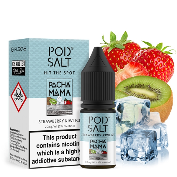 POD Salt - Pacha Mama - Strawberry Kiwi Ice