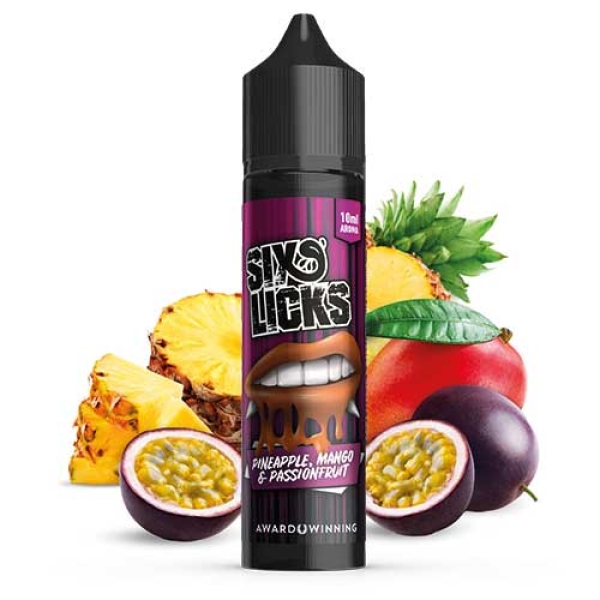 Six Licks - Pineapple Mango Passionfruit 60ml