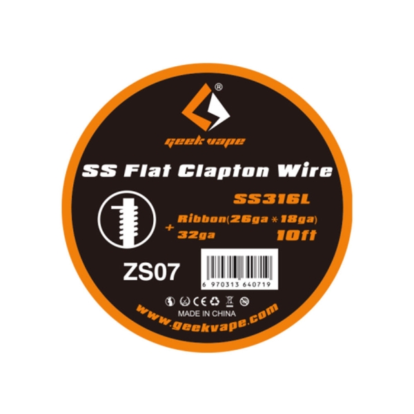 GeekVape - SS Flat Clapton Wire SS316L